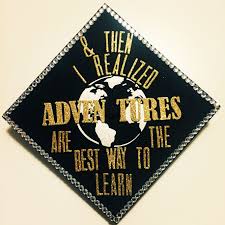 Graduation Cap Design Adventure Quotes Travel World Map College Graduation Cap Decoration High School Graduation Cap College Graduation Cap