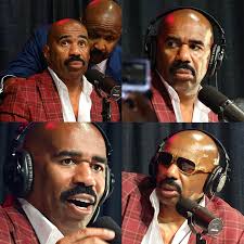 Steve Harvey's live morning show: Robin Thicke, Tyrese, K Michelle (photos)