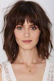 53 medium hairstyles with bangs: 23 Best Medium Length Hairstyles With Bangs For 2018 2019 Hair Styles Long Fine Hair Medium Length Hair Styles