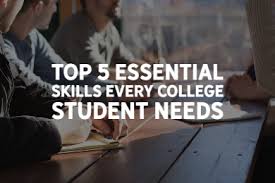 We have had positive feedback from students about skills for study. Top 5 Essential Skills Every College Student Needs Arkansas State University Newport