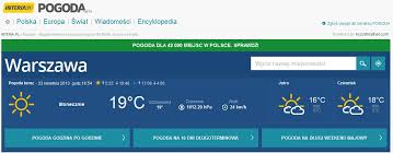 Sprawdź aktualną temperaturę, wiatr aktualne dane pogodowe dla miasta poznań zawierają między innymi temperaturę, wiatr, ciśnienie i. Pogoda Dlugoterminowa Karwia Interia