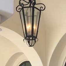 Wrought iron lighting fixtures are made from carbonized steel. Wrought Iron Outdoor Lighting Fixtures Illuminaries