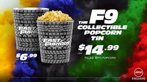 Jun 17, 2021 · fast & furious 9: Amc Theatres On Twitter Hit Top Speed With The F9 Collectible Popcorn Tin Get It Filled With Popcorn For 14 99 Tax Or Unfilled For 6 99 Tax Order Now On The Amctheatres App And Your