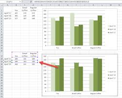 How To Copy A Chart And Change The Data Series Range References