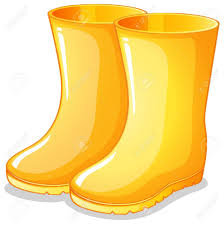 Dreamstime is the world`s largest stock photography community. Illustration Of The Yellow Rubber Boots On A White Background Royalty Free Cliparts Vectors And Stock Illustration Image 18324297