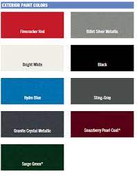 Jeep Paint Codes Color Charts