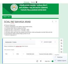 Tips dan trik rahasia ujian nassional berstandar komputer atau computer based test video ini mendemonstrasikan cara membuat soal ujian online anti menyontek di google formulir. Cara Membuat Token Atau Password Ulangan Online Di Google Formulir Tutorial Google Formulir Cariduit Dot