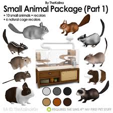 Sims 4 mods clothes · sims 4 clothing. Expand Your My First Pet Experience With The Small Animals Cc Package