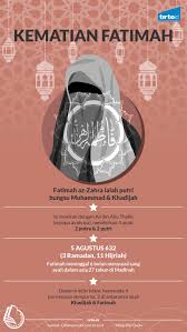 Siapakah nama ayah nabi muhammad. Nabi Muhammad Dan Fatimah Kasih Sayang Bapak Kepada Putrinya