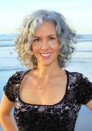 Short hair allows women to feel the freedom of styling and sharpness of image they couldn't even dream of. Gray Curly Bob Hairstyles Novocom Top