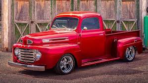 Image result for Cherokee Red 1949 Truck