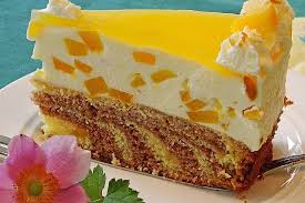Pfirsich Vanille Torte Von Sandy07 Chefkoch Rezept Kuchen Mit Pfirsich Kuchen Und Torten Leckere Torten
