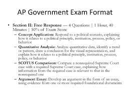 How to attack an ap government exam section i: Ap Government Exam Format Ppt Download