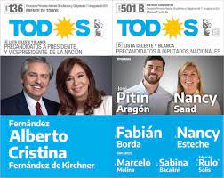 The frente de todos is a coalition of peronist and kirchnerist political parties in argentina formed to support alberto fernández and cristina kirchner. En Corrientes Cinco Listas Del Frente De Todos Recurrieron A La Camara Electoral Por La Formula Presidencial