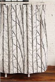 Bath Birch Shower Curtain From Urban Outfitters Remodelista Tree Shower Curtains Unique Shower Curtain Urban Outfitters Curtains