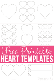 Printable stencil template 20 free free valentines day stencils to print and cut out. 20 Free Printable Heart Templates Patterns Stencils