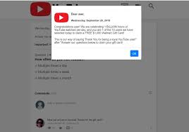 Ask if the money is still on the itunes card. Remove Congratulations Youtube User Pop Up Ads Virus Removal Guide