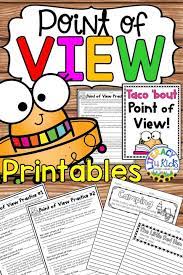 Point Of View Printables For Grades 3 4 8 No Prep Printables That Give Students Practice Identifying An Third Grade Lessons Point Of View Kindergarten Lessons