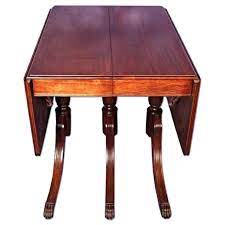 I bought it to paint because it fit in my small kitchen. 1930 Duncan Phyfe Antique Mahogany Drop Leaf Dining Table Chairish