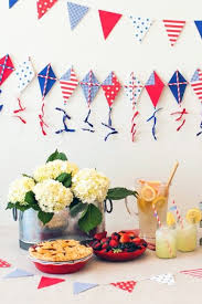 Sunflowers and american flags in assorted buckets and vases…everywhere. 30 Best 4th Of July Decorations 2019 Cute Patriotic Home Decor