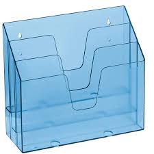Maybe you would like to learn more about one of these? Acrimet Horizontal Triple File Folder Organizer Clear Blue Color Code 860 2
