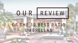 Multiple air vents. best value: Our Review Of The 10 Best Patio Umbrellas