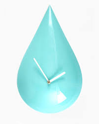 de klok van de muur van de retro mod turquoise super etsy wall clock clock vintage wall clock