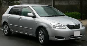 Corolla fielder was renamed from its former model corolla wagon, after its model change in august 2000. 2001 Toyota Corolla Runx 1 5i 110 Hp Technical Specs Data Fuel Consumption Dimensions