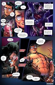 Bara/ muscle, yaoi tagged with: Super Sons 1 By Phausto