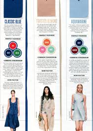 Aquamarine Classic Blue Toasted Almond Instyle Instyle Color Crash Course Color Combinations For Clothes Color Combos