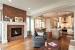 Red Brick Fireplace Wall Color