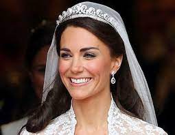 Image Result For Kate Middleton Makeup Wedding Hairstyles With Crown Bridal Hair Jewelry Celebrity Wedding Hair