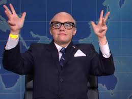 There are numerous reasons kate mckinnon is saturday night live's indisputable mvp, the most obvious of which is that she rarely fails to get a laugh. Snl S Kate Mckinnon Lampoons Rudy Giuliani S Bizarre Philadelphia Press Conference The Independent