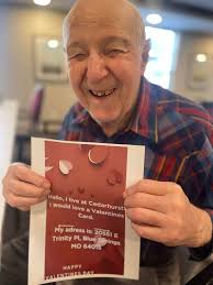 Valentine's Day cards for Cedarhurst residents