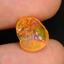 4 41 Cts World Very Rare Natural Mexican Fire Opal Loose Gemstones Fire Opals Jewelry Fire Opal Loose Gemstones