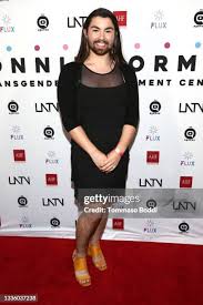 Addison Vincent attends AHF/FLUX's announcement of The Connie Norman...  News Photo