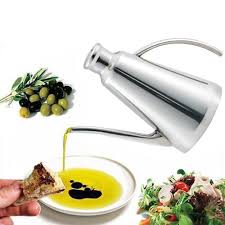 Realand Delux 900ml Acier Inoxydable Huile D Olive Bidon Drizzler Pot Vinaigre Distributeur Recipient Goutte A Goutte Bec Pendaison De Cremaillere Aliexpress