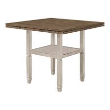 The unique design of the nev drop leaf dining table offers the utmost in stability while instantly adding size to your dining table. Rosalind Wheeler Everalda Counter Height Drop Leaf Dining Table Wayfair