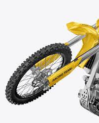 Download Motocross Racing Kit Mockup In Apparel Mockups On Yellow Images Object Mockups