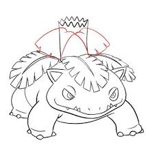Ivysaur is a quadruped pokémon. How To Draw Venusaur Pokemon Draw Central