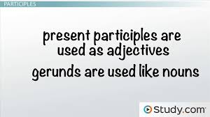 Many sentences can include a gerund, meaning that gerunds can function as subjects, direct objects, indirect objects, objects of prepositions, and predicate nouns. Functions Of Verbals Gerunds Participles And Infinitives Video Lesson Transcript Study Com