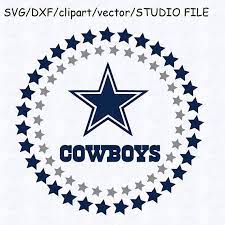 Dallas Cowboys Circle Logo Svg Dallas Cowboys Logo Dxf Dallas Cowboys Logo Cowboys Dallas Cowboys