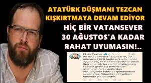 11/08/2020 fatih tezcan abdurrahman dilipak istanbul sözleşmesi akp tepki. Fatih Tezcan Kiskirtmaya Devam Ediyor Gazikent27