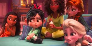 I still think they should look exactly from their original animation. Video Ralph Breaks The Internet Sneak Peek Features Disney Princesses Breaking The 4th Wall Inside The Magic