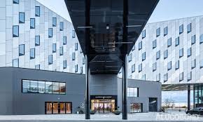 Shimmering Fishbone Project Clarion Hotel Energy Stavanger Ches Stavanger Norway Architects Snohetta A S Armadale Os Alucobond Clarion Hotel Hotel