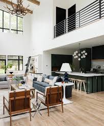 Open Plan Living With Two Level Living Space Living Room Decor Inspiration Home Decor Living Room Decor