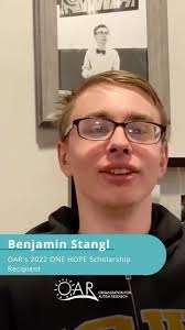 This Autism Acceptance Month, we’re celebrating #AutisticVoices from OAR’s  community! Meet Benjamin Stangl, a 2022 @onehope Scholarship winner,  attending the University of Iowa’s REACH program. Each ...