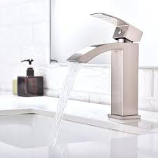 solid stainless steel single handle