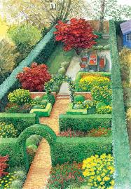 Ein Hausgarten In Neuem Glanz Garten Grundriss Garten Haus Und Garten