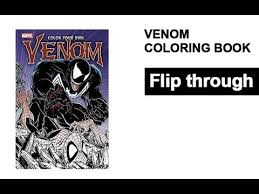 Marvel venom coloring pages, how to draw venom, venom coloring and drawing #venom #marvel #coloringpages. Venom Coloring Book Flip Through Marvel Youtube